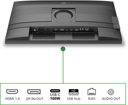 Philips 5000 series 24B2G5301/00 computer monitor 60,5 cm (23.8") 1920 x 1080 Pixels Full HD LCD Zwart-3