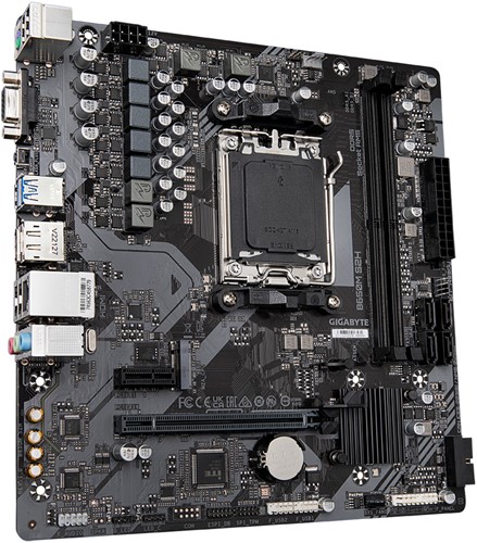 GIGABYTE B650M S2H moederbord AMD B650 Socket AM5 micro ATX-2