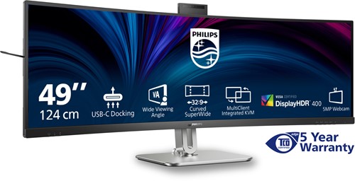 Philips 5000 series 49B2U5900CH/00 LED display 124 cm (48.8") 5120 x 1440 Pixels Dual QHD LCD Zwart-2