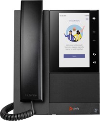 HP Poly CCX 505 Business Media Phone voor Microsoft Teams met PoE-ondersteuning