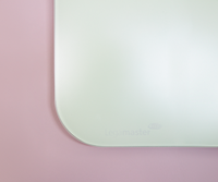 Mat Glasbord Legamaster 90x120cm sage green (ronde hoek)-3