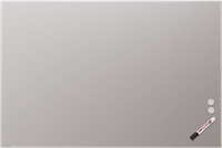 Mat Glasbord Legamaster 100x150cm warm grey (rechte hoek)-2