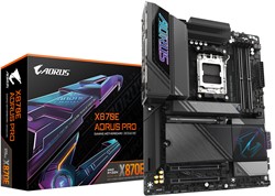 GIGABYTE X870E AORUS PRO moederbord AMD X870E Socket AM5 ATX