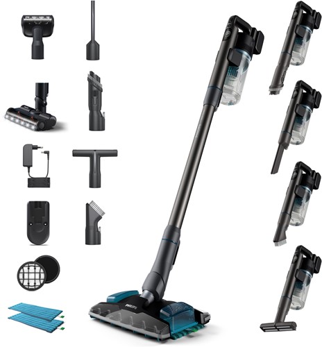 Philips 8000 series XC8057/01 Steelstofzuiger Aqua Plus