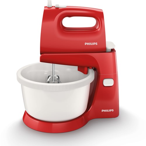 Philips Daily Collection HR1559/10 mixer Staande mixer 170 W Rood, Wit-2