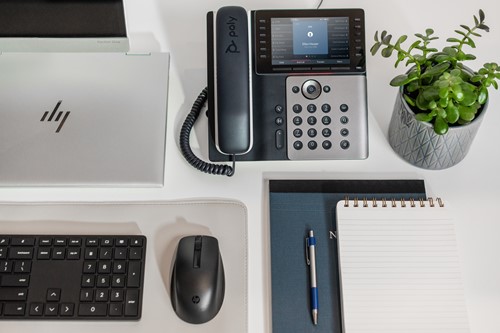 HP Poly Edge E500 IP-telefoon met PoE-ondersteuning-3