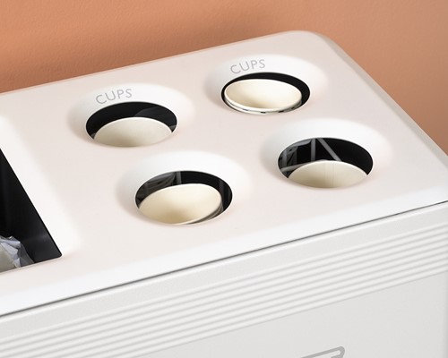 Afvalscheidingsbak Ditch 4-delig restafval-plastic-gft-plastic-2