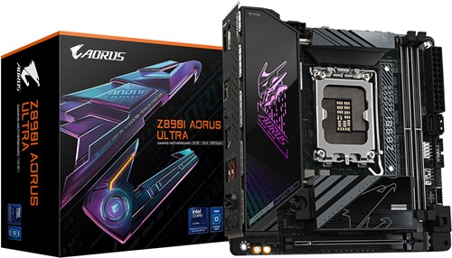 GIGABYTE Z890I AORUS ULTRA moederbord Intel Z890 LGA 1851 (Socket V1) mini ITX