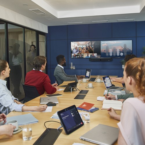 HP Poly Studio X72 All-In-One Video Bar with TC10 Controller Kit-3