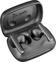 HP Poly Poly Voyager Free 60 UC Carbon Black Earbuds + BT700 USB-A-adapter + oplaadcase basis-2
