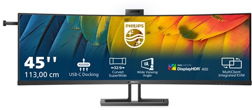 Philips 6000 series 45B1U6900CH/00 LED display 113 cm (44.5") 5120 x 1440 Pixels UltraWide Dual Quad HD Zwart