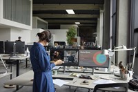 HP Poly Savi 8410 Office Monaural Microsoft Teams Certified DECT 1880-1900 MHz Headset-2