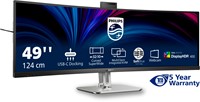 Philips 49B2U6900CH/00 computer monitor 124 cm (48.8") 5120 x 1440 Pixels Dual QHD LCD Zwart-2