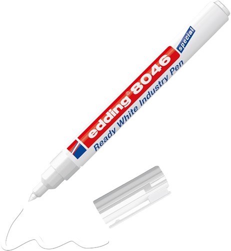 Edding industriemarker e-8046 wit