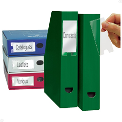 Etiketten en houders