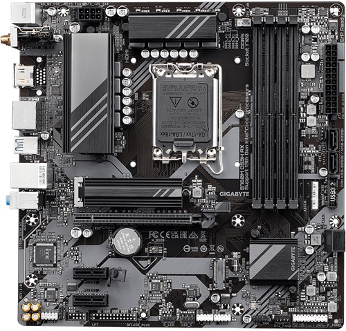 GIGABYTE B760M DS3H AX moederbord Intel B760 Express LGA 1700 micro ATX-3