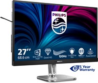 Philips 4000 series 27B2N4500/00 computer monitor 68,6 cm (27") 2560 x 1440 Pixels Quad HD LCD Grijs