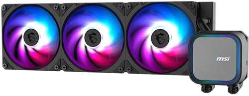 MSI MAG Coreliquid A13 360 Moederbord, Processor Alles-in-één vloeistofkoeler 12 cm Zwart 1 stuk(s)