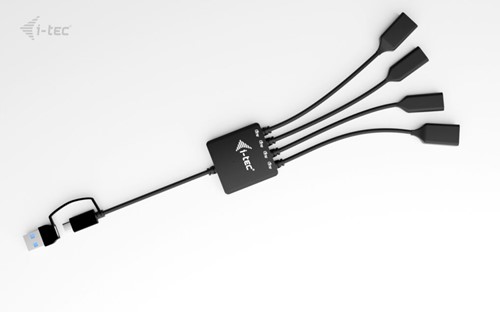 i-tec USB-C/USB-A Cable HUB 4 port (2x USB-C, 2x USB-A)-2