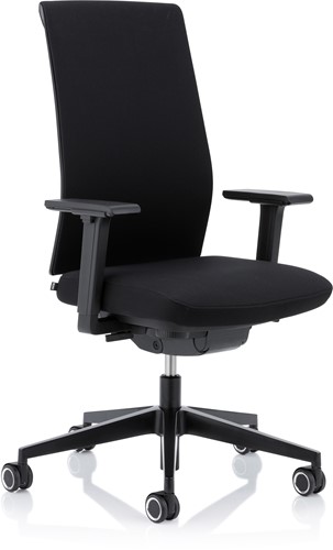 Bureaustoel Köhl Tempeo Fresh met Airseat zwart-2