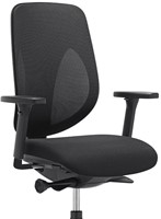 Bureaustoel Giroflex 353-4029 NPR zitting zwart netrug zwart-3