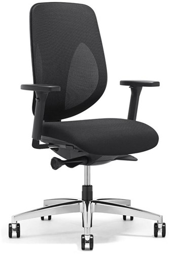 Bureaustoel Giroflex 353-4029 NPR zitting zwart netrug zwart