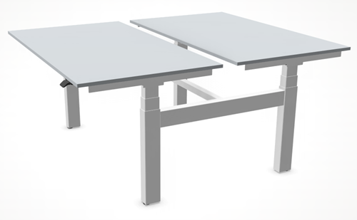 Zit-/stabureau Hi Tee duo werkplek 