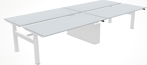 Zit-/stabureau Hi Tee quattro werkplek 