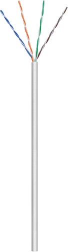 MicroConnect UTP CAT5e Solid 100m CCA