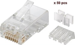 MicroConnect Modular Plug Cat5e RJ45 8P8C Plug, 50 stuks