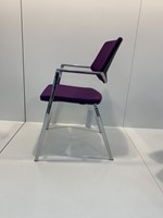 Bezoekersstoel Giroflex 656-6204 paars-2