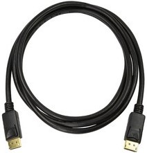 Kabel LogiLink Displayport 1.4 aansluitkabel - 300cm zwart