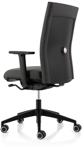 Bureaustoel Köhl Selleo Edge 1900 BAS met AIRseat zitting zwart rug zwart  -3