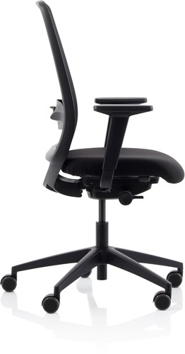 Bureaustoel VROP HS1965-NET zitting zwart rug net zwart -2