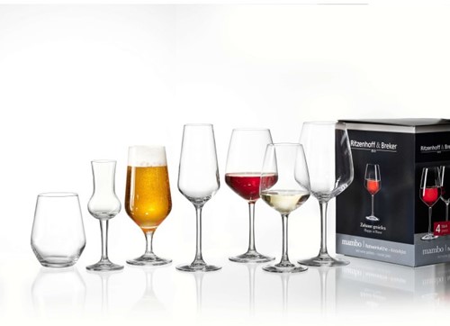 Glas R&B Mambo witte wijnglas 30cl 4 stuks-3