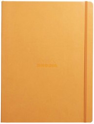 Notitieboek Rhodia A4 lijn oranje