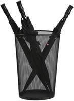 Paraplustandaard Alba draadmetaal 60x26cm zwart-2