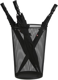 Paraplustandaard Alba draadmetaal 60x26cm zwart-2