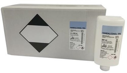 Handalcohol 70% 500ml eurofles tbv Dispenser Ecolab Healthcare