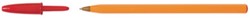 Balpen Bic Orange 0.3mm rood