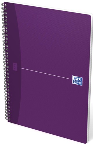 Spiraalblok Oxford Office Essentials A4 lijn 180vel assorti-2