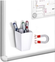 Magnetisch pennenbakje Gloss by CEP hoogglans wit -2