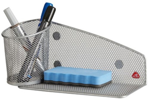 Magnetisch pennenbakje Alba zilvergrijs-2