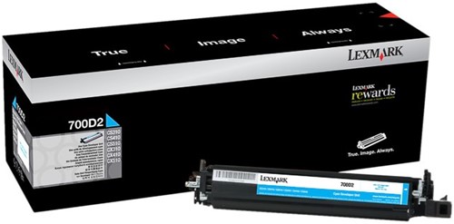 Developer Lexmark 70C0D20 cyaan