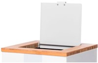 Klepdeksel voor Lune Paxa grijs