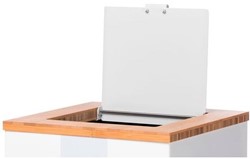 Klepdeksel voor Lune Paxa grijs