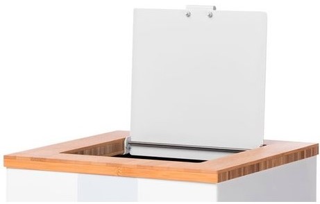 Klepdeksel voor Lune Paxa grijs