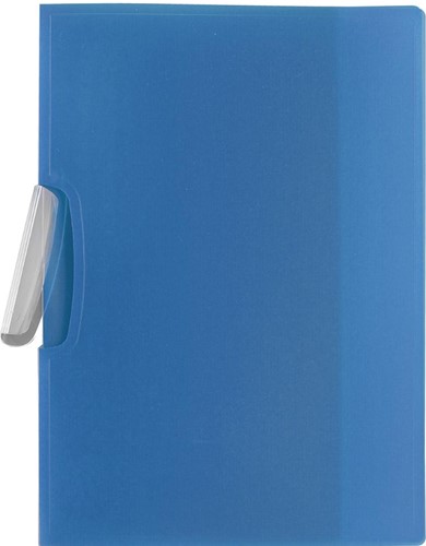 Klemmap Q-Connect A4 25 vellen blauw-2