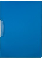 Klemmap Q-Connect A4 25 vellen blauw