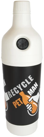 Afvalbak Petman 210 liter wit